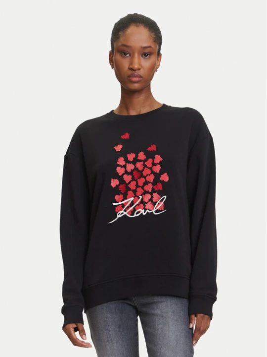Zdjęcie produktu KARL LAGERFELD Bluza A3W20006 Czarny Regular Fit