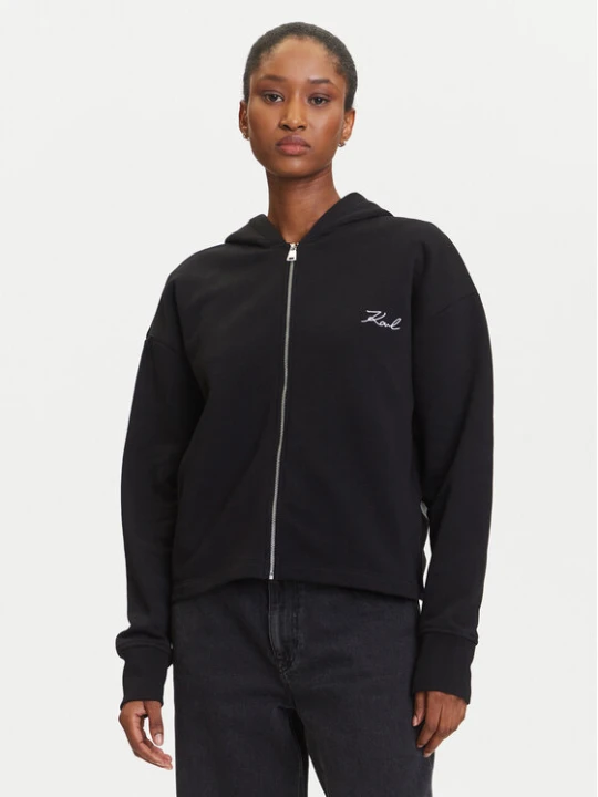 Zdjęcie produktu KARL LAGERFELD Bluza A3W20067 Czarny Regular Fit