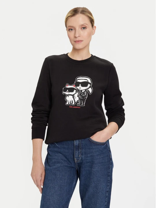 Zdjęcie produktu KARL LAGERFELD Bluza A4W20045 Czarny Regular Fit