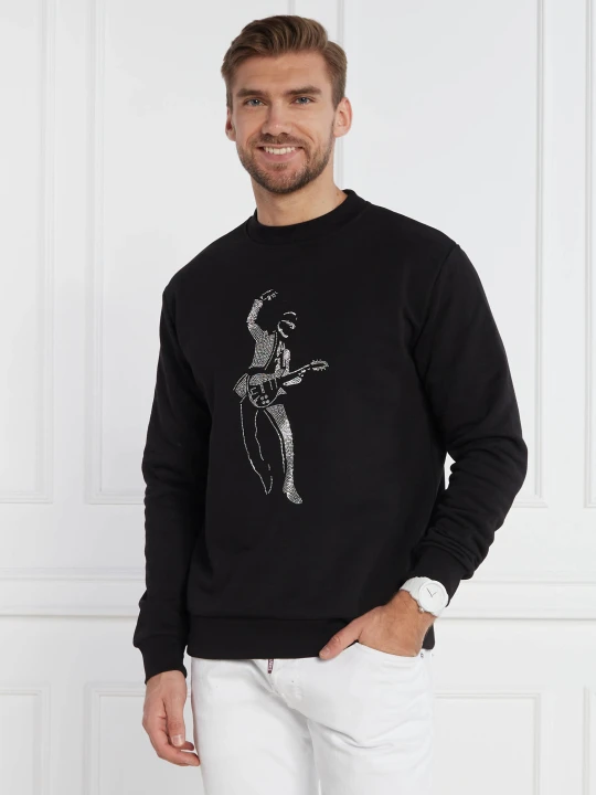 Zdjęcie produktu Karl Lagerfeld Bluza CREWNECK | Regular Fit czarny