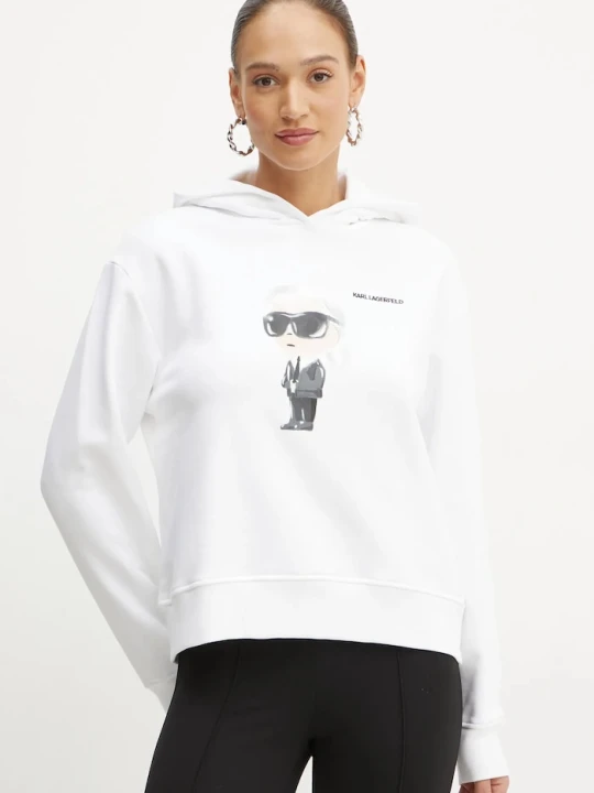 Zdjęcie produktu Karl Lagerfeld bluza IKON biały