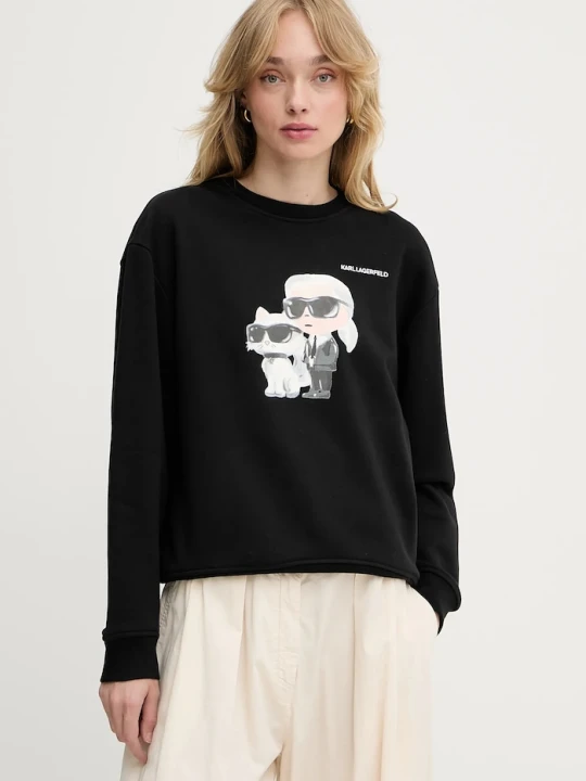 Zdjęcie produktu Karl Lagerfeld bluza IKON czarny