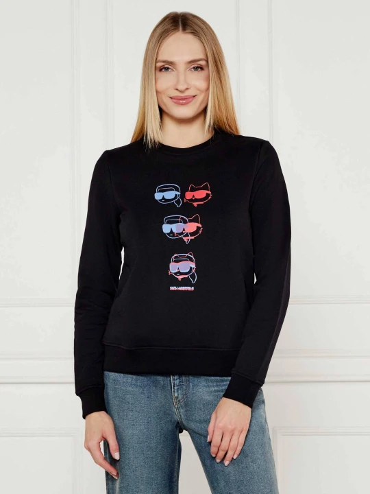 Zdjęcie produktu Karl Lagerfeld Bluza IKON | Regular Fit czarny
