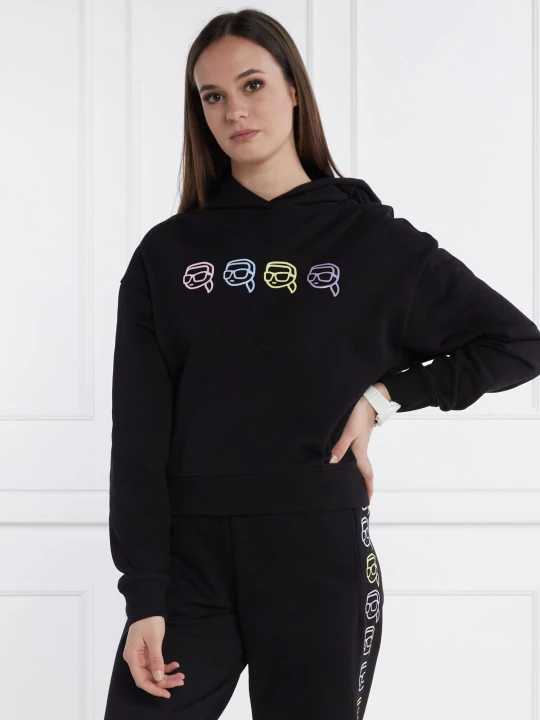 Zdjęcie produktu Karl Lagerfeld Bluza IKONIK 2.0 | Loose fit czarny