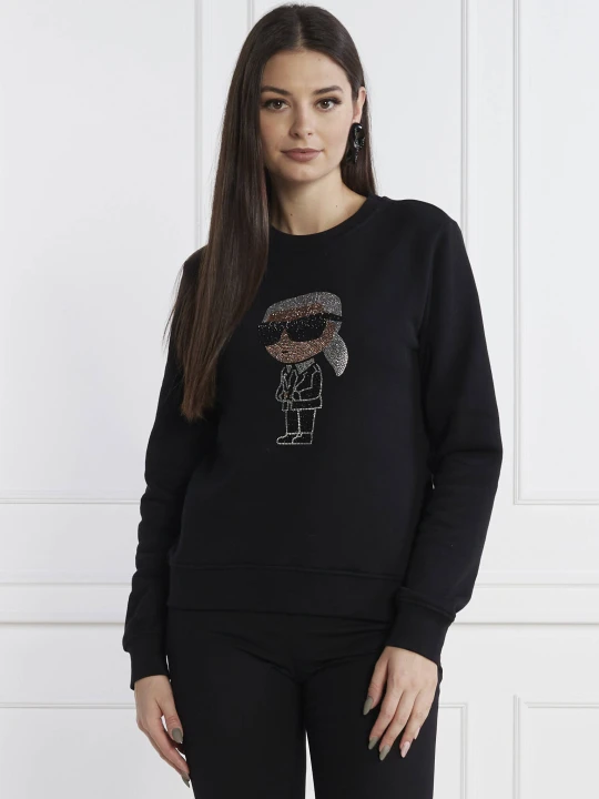 Zdjęcie produktu Karl Lagerfeld Bluza ikonik 2.0 | Regular Fit czarny