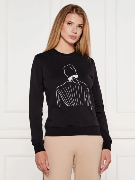 Zdjęcie produktu Karl Lagerfeld Bluza Karl Lagerfeld x Jorge Parra | Regular Fit czarny
