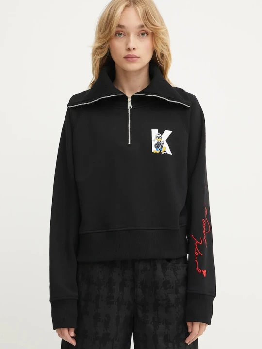 Zdjęcie produktu Karl Lagerfeld bluza KL X DISNEY czarny