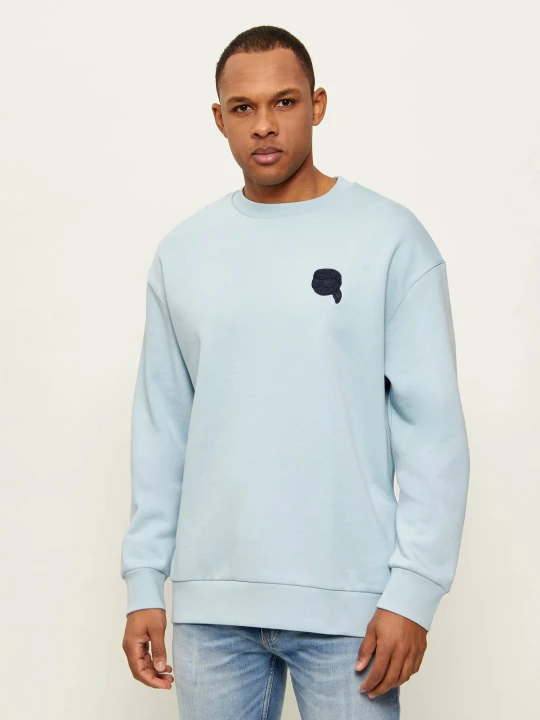 Zdjęcie produktu Karl Lagerfeld Bluza | Loose fit błękitny