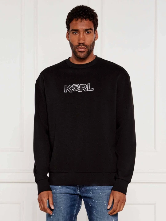 Zdjęcie produktu Karl Lagerfeld Bluza | Loose fit czarny