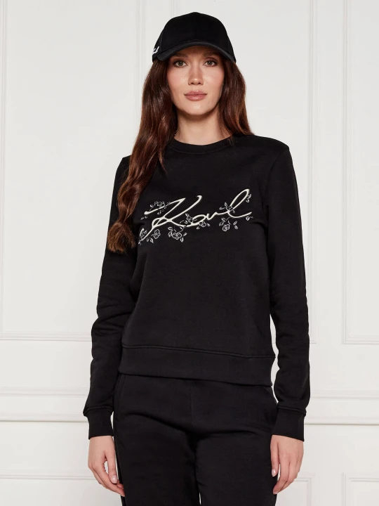Zdjęcie produktu Karl Lagerfeld Bluza Orchid | Regular Fit czarny
