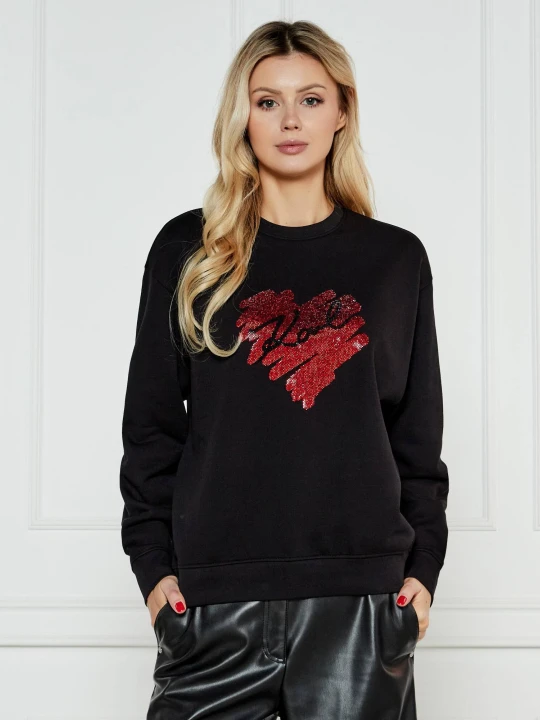 Zdjęcie produktu Karl Lagerfeld Bluza | Oversize fit czarny