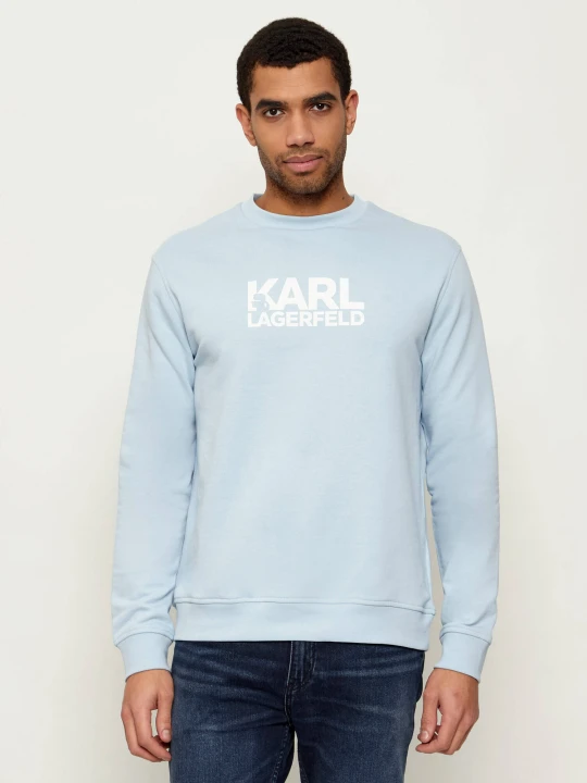 Zdjęcie produktu Karl Lagerfeld Bluza | Regular Fit błękitny