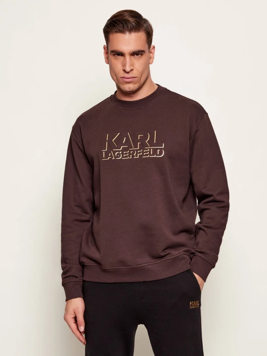 Zdjęcie produktu Karl Lagerfeld Bluza | Regular Fit brązowy