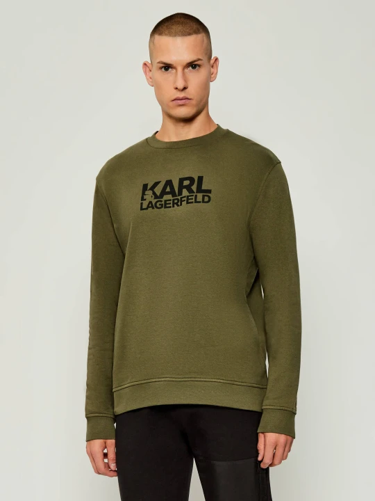 Zdjęcie produktu Karl Lagerfeld Bluza | Regular Fit oliwkowy
