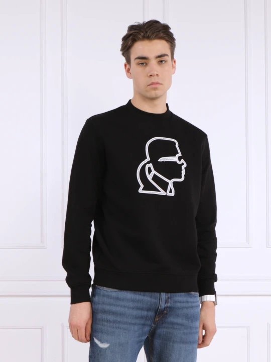Zdjęcie produktu Karl Lagerfeld Bluza SWEAT CREWNECK | Regular Fit czarny