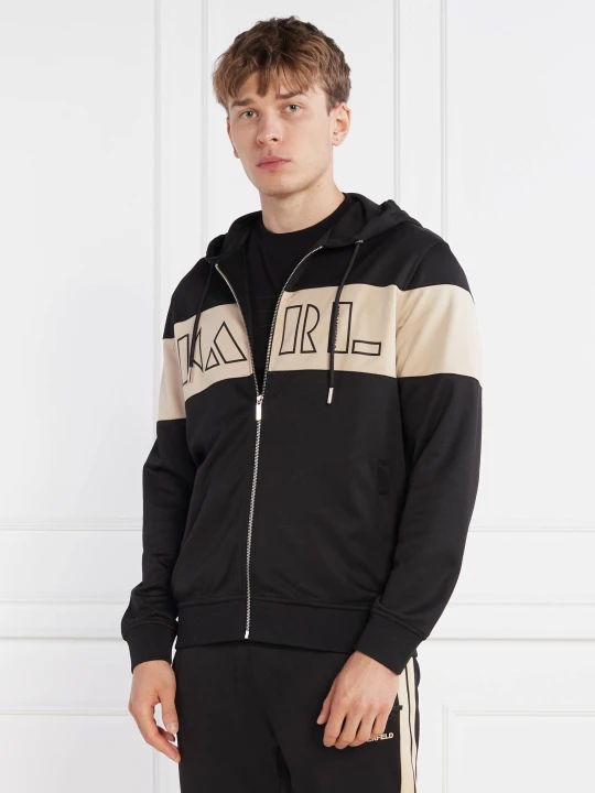Zdjęcie produktu Karl Lagerfeld Bluza SWEAT HOODY | Regular Fit czarny