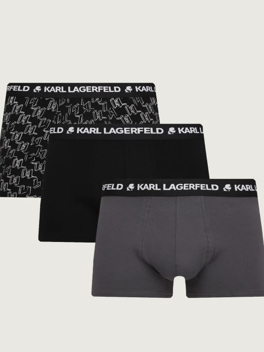 Zdjęcie produktu Karl Lagerfeld Bokserki 3-pack grafitowy