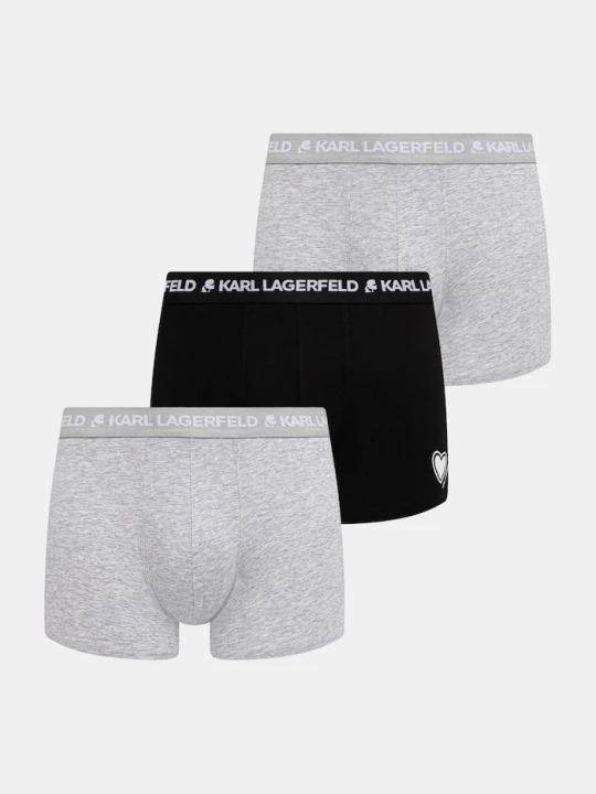 Zdjęcie produktu Karl Lagerfeld bokserki 3-pack szary