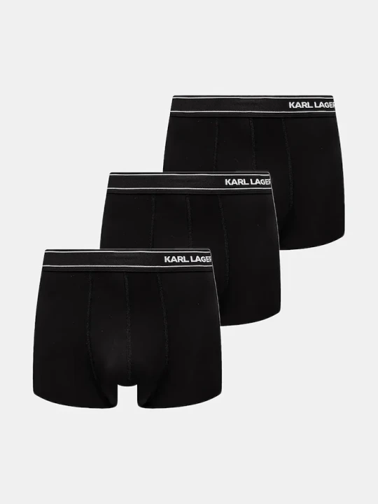Zdjęcie produktu Karl Lagerfeld bokserki 3-pack czarny