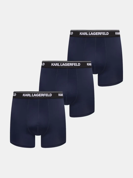 Zdjęcie produktu Karl Lagerfeld bokserki dopasowane męskie 3-pack granatowy