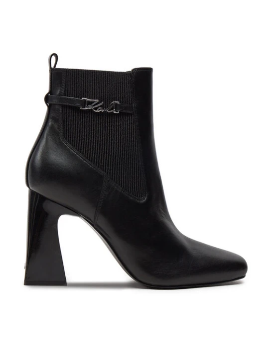 Zdjęcie produktu KARL LAGERFELD Botki Astra Nova KL33160 Czarny