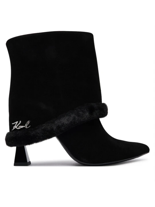 Zdjęcie produktu KARL LAGERFELD Botki Debutante KL32052 Czarny