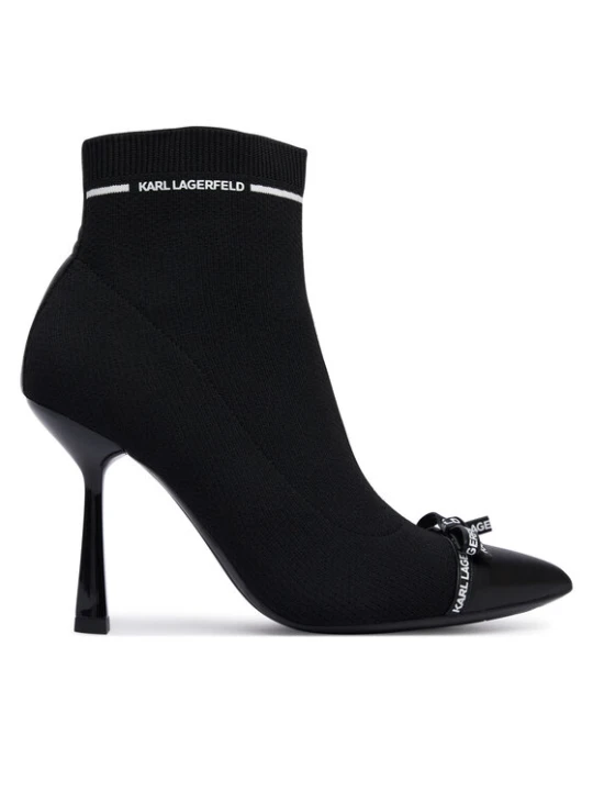 Zdjęcie produktu KARL LAGERFELD Botki Pandara KL31341 Czarny