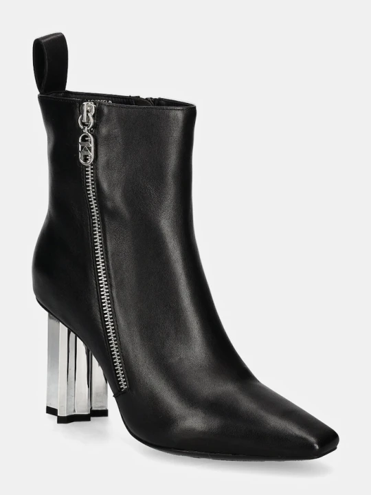 Zdjęcie produktu Karl Lagerfeld botki skórzane KL TOWER czarny