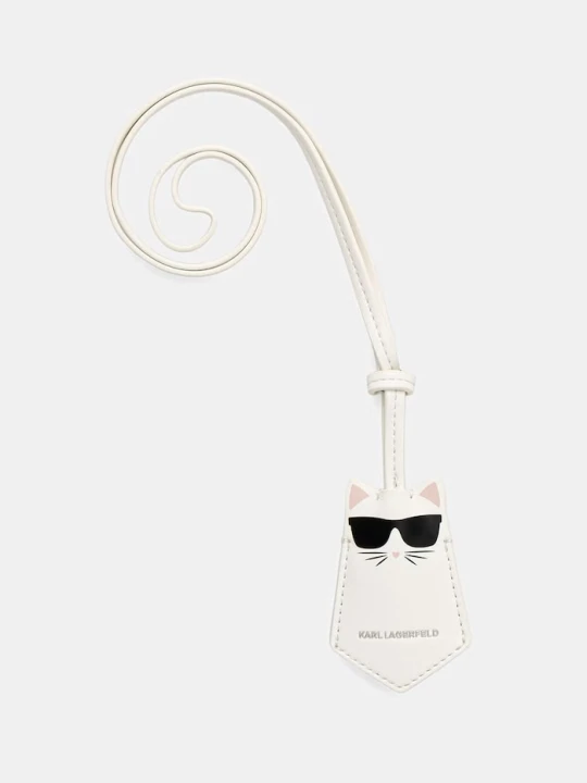 Zdjęcie produktu Karl Lagerfeld brelok IKON biały