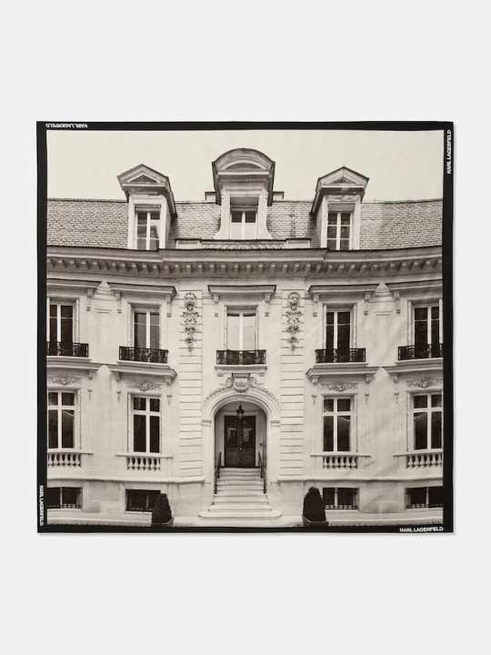 Zdjęcie produktu Karl Lagerfeld chusta jedwabna RSG MAISON czarny