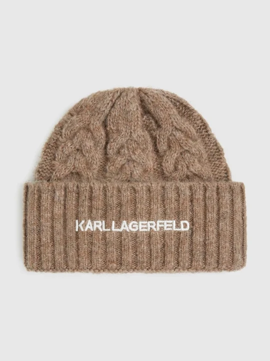 Zdjęcie produktu Karl Lagerfeld czapka K/ESSENTIAL beżowy