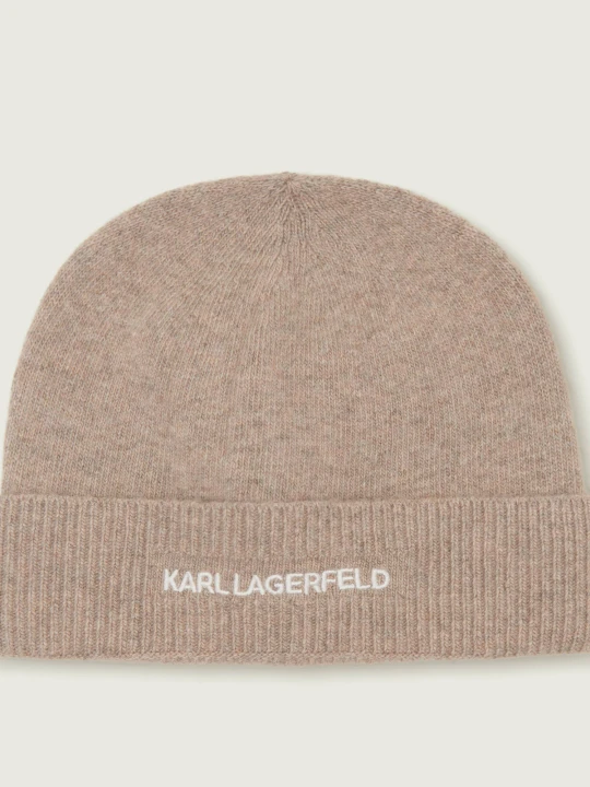 Zdjęcie produktu Karl Lagerfeld Czapka k / essential | z dodatkiem wełny i kaszmiru