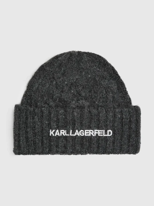 Zdjęcie produktu Karl Lagerfeld czapka K/ESSENTIAL szary