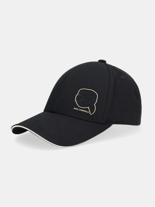 Zdjęcie produktu Karl Lagerfeld czapka z daszkiem czarny