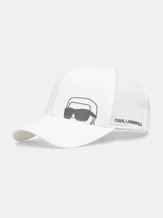 Zdjęcie produktu Karl Lagerfeld czapka z daszkiem biały