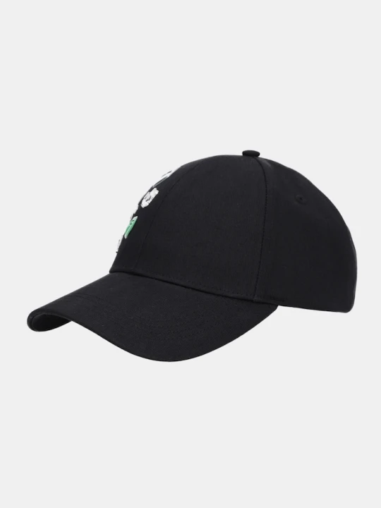 Zdjęcie produktu Karl Lagerfeld czapka z daszkiem bawełniana IKON czarny
