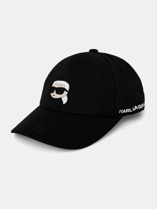 Zdjęcie produktu Karl Lagerfeld czapka z daszkiem czarny