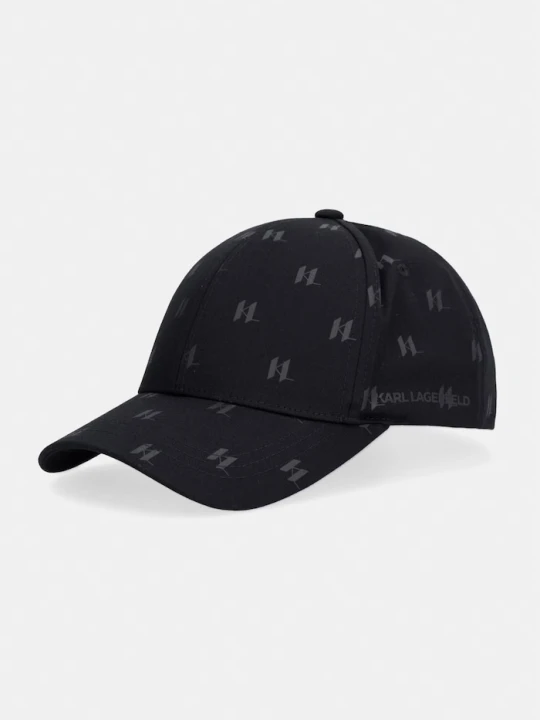 Zdjęcie produktu Karl Lagerfeld czapka z daszkiem męska czarny