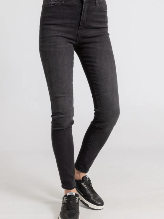 Zdjęcie produktu KARL LAGERFELD Czarne jeansy damskie Skinny Denim, Rozmiar 26