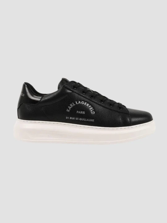 Zdjęcie produktu KARL LAGERFELD Czarne sneakersy męskie KAPRI Maison Karl Tumble, Rozmiar 46