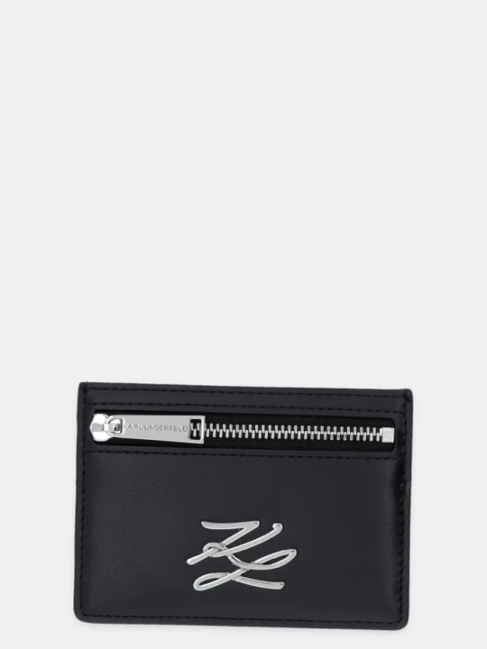 Zdjęcie produktu Karl Lagerfeld damska skórzana K / AUTOGRAPH czarny