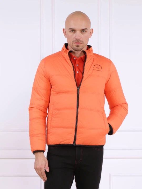 Zdjęcie produktu Karl Lagerfeld Dwustronna kurtka | Slim Fit pomarańczowy