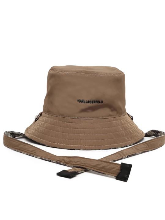 Zdjęcie produktu Karl Lagerfeld Dwustronny kapelusz khaki