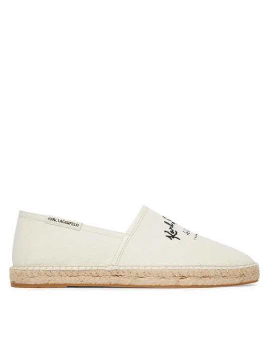 Zdjęcie produktu KARL LAGERFELD Espadryle Kamino KL70126 Kremowy