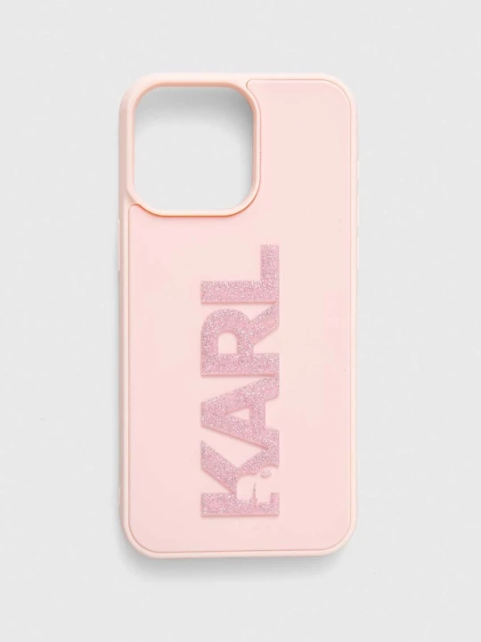 Zdjęcie produktu Karl Lagerfeld etui na telefon iPhone 15 Pro Max 6.7" różowy