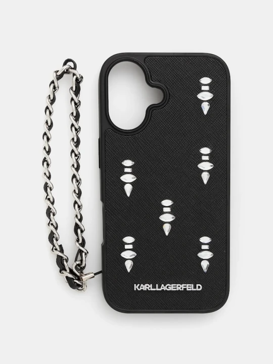 Zdjęcie produktu Karl Lagerfeld etui na telefon iPhone 16 czarny