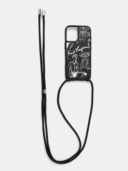 Zdjęcie produktu Karl Lagerfeld etui na telefon iPhone 16 czarny