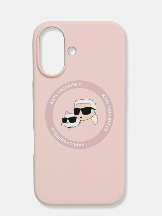 Zdjęcie produktu Karl Lagerfeld etui na telefon iPhone 16 różowy