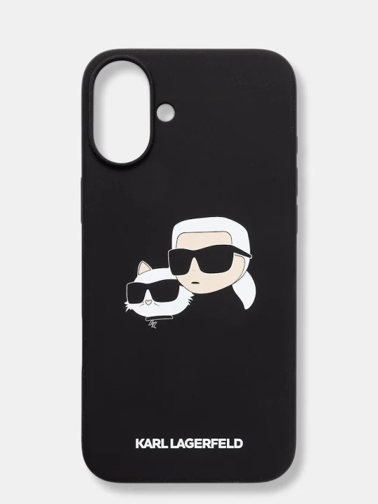 Zdjęcie produktu Karl Lagerfeld etui na telefon iPhone 16 Plus czarny