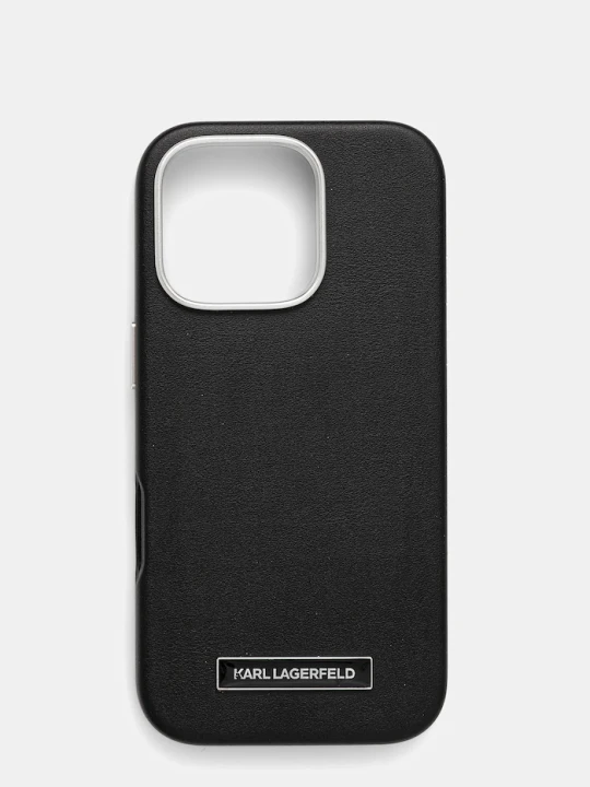 Zdjęcie produktu Karl Lagerfeld etui na telefon iPhone 16 Pro 6.3" czarny